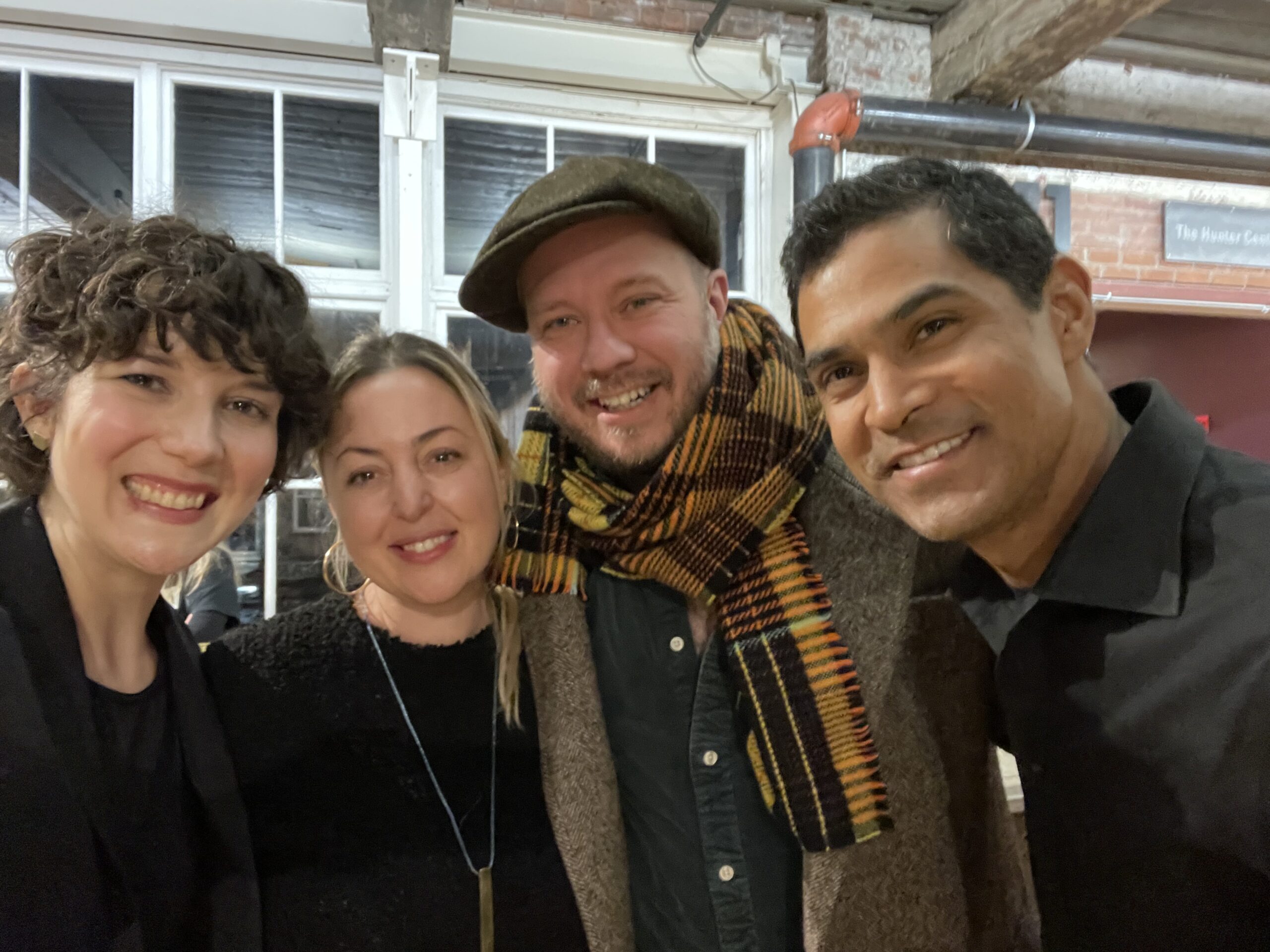 The Old Man and the Sea at MASS MoCA, post-show with composer Paola Prestini, librettist Royce Vavrek, and cellist Jeffrey Zeigler